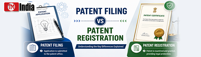 Patent Filing vs Patent Registration: Key Differences Explained